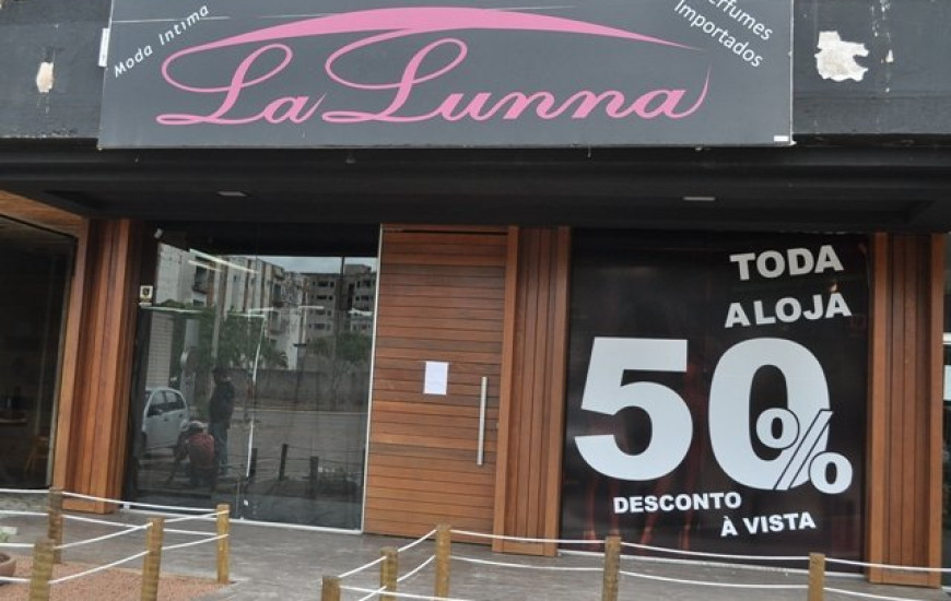 Loja era utilizada como fachada