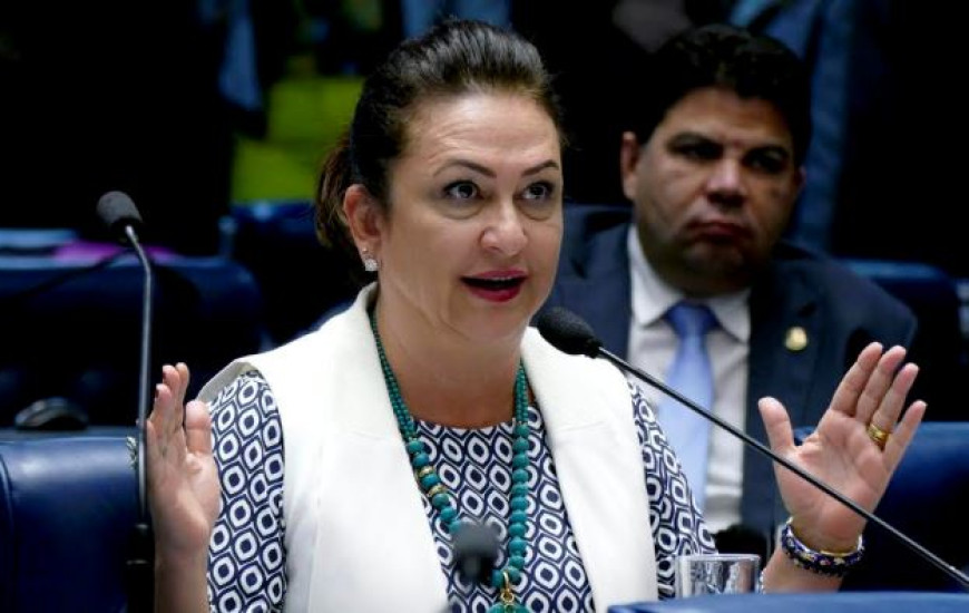 Kátia Abreu diz que base aliada do governo está amordaçada 