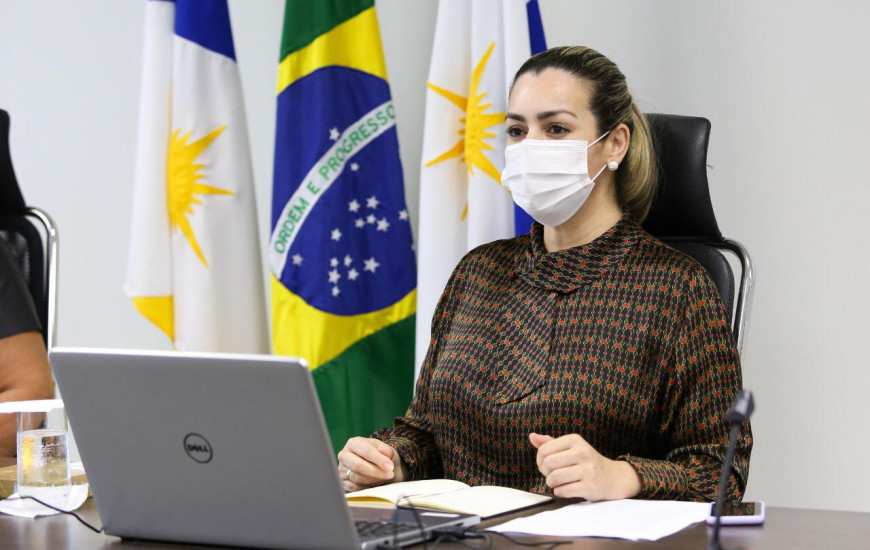 Prefeita de Palmas, Cinthia Ribeiro (PSDB).