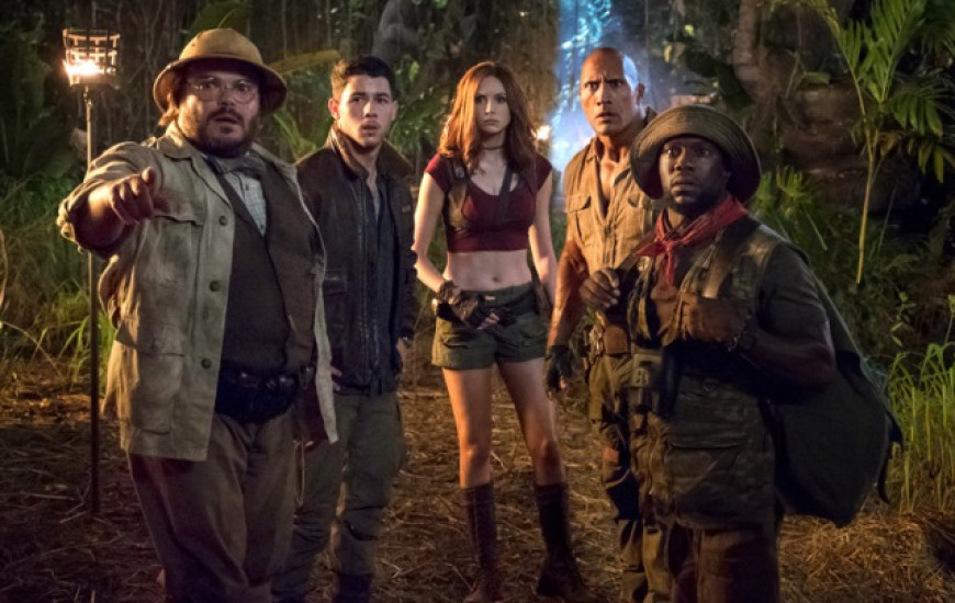 Jumanji: Bem-vindo à Selva no Cinemark e no Lumière