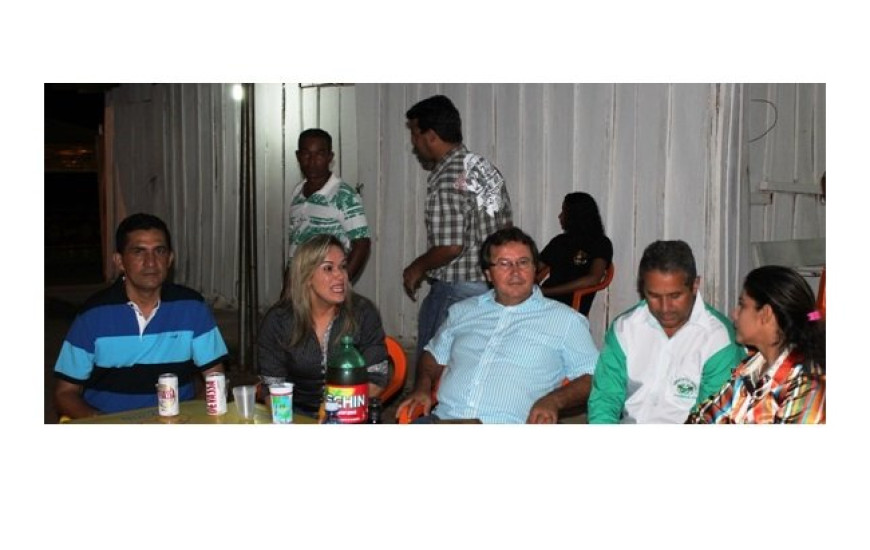 Deputado na abertura da pecuária