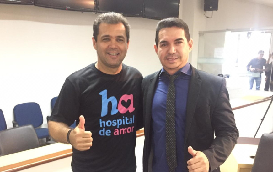 Vereador recebe coordenador da intsituição no TO