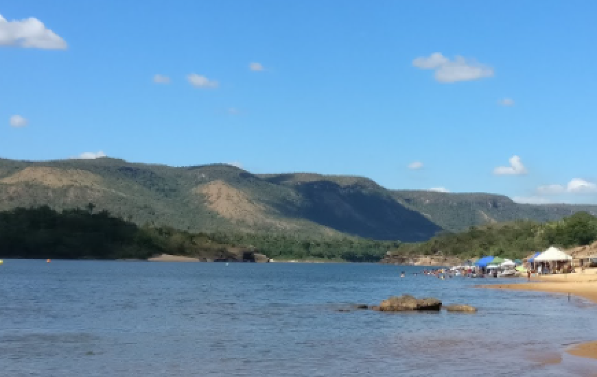 Praia do Funil, localizada em Miracema.