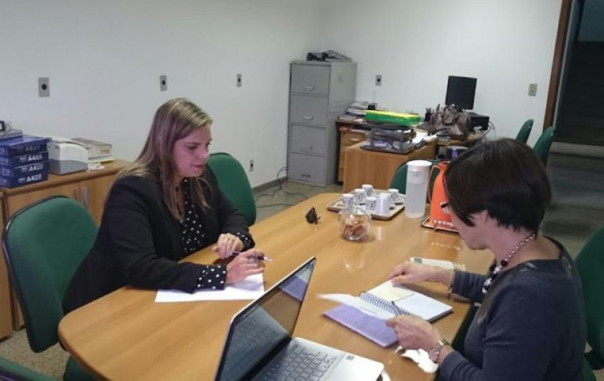 Vice-governadora esteve em Brasília