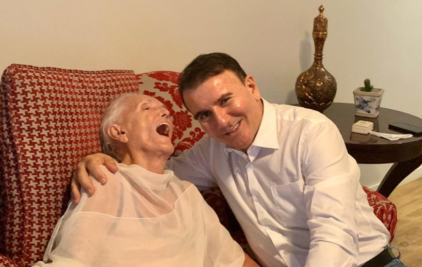 Dona Aureny e Eduardo Siqueira Campos 