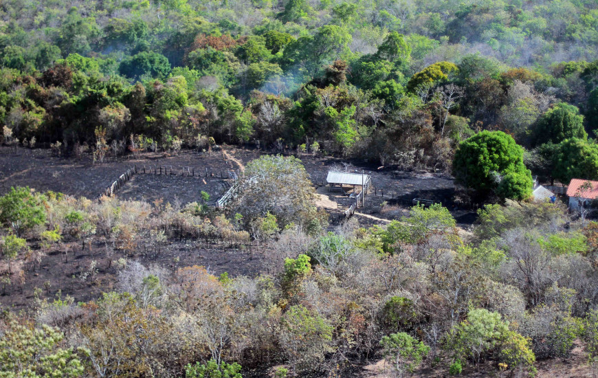 Monitoramento visa evitar novos focos de incêndio