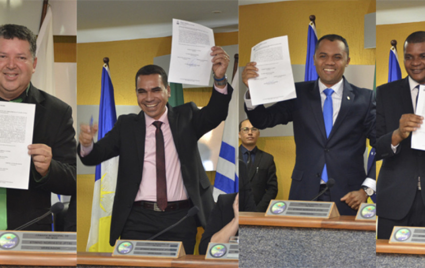Novos vereadores são empossados na Câmara de Palmas