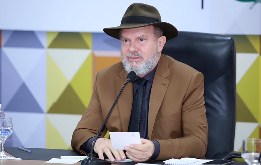 Governador do Tocantins, Mauro Carlesse.