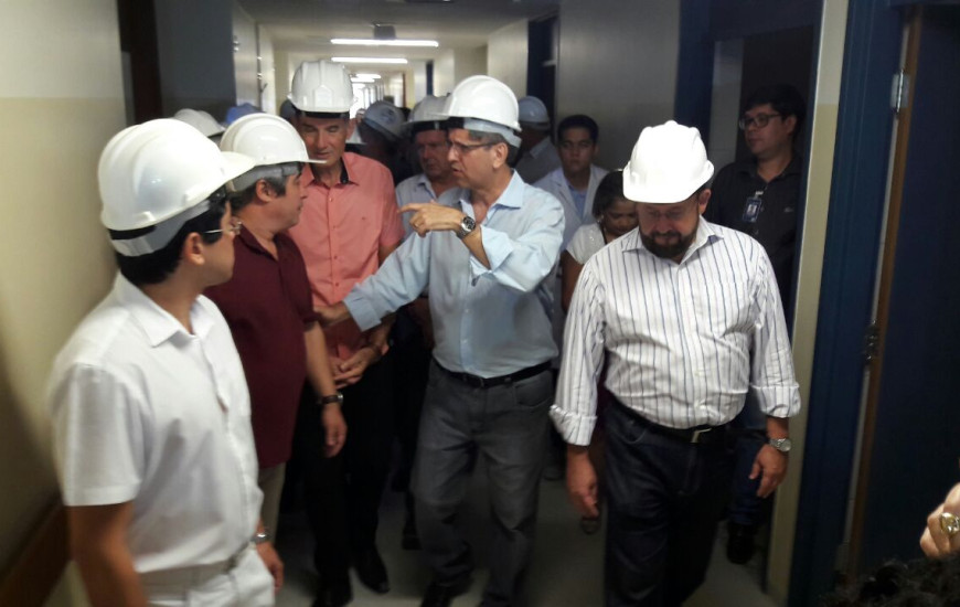 Governador vistoria obras do HGP nesta quarta