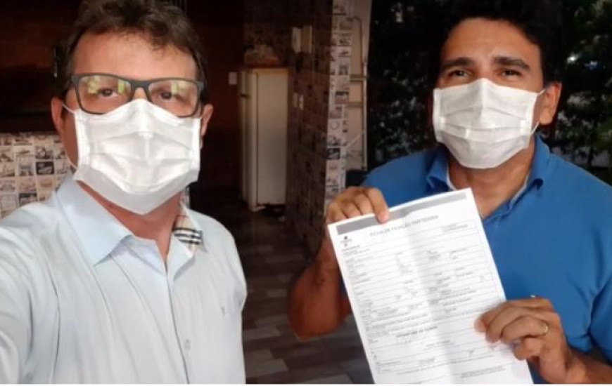 Delegado Hudson e Júnior Geo