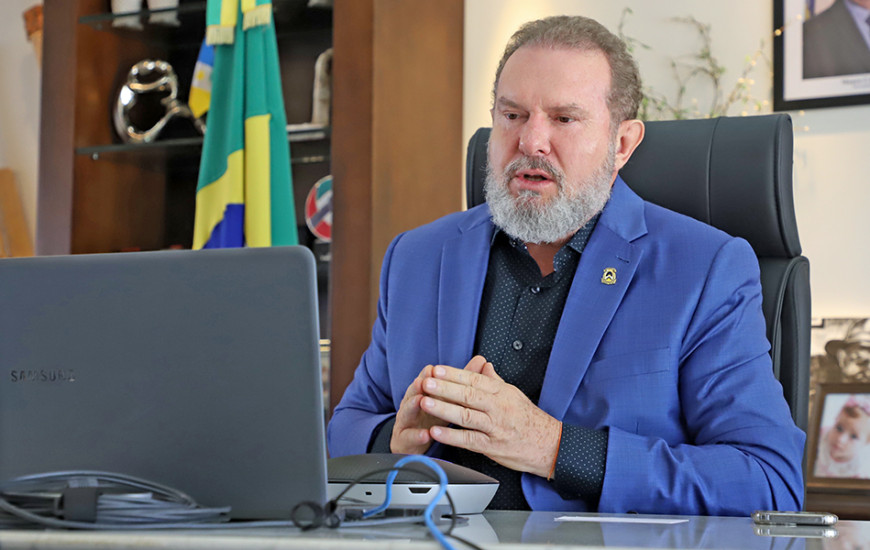 Governador do Tocantins, Mauro Carlesse.