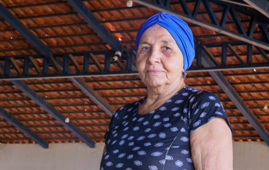 Dona Tica aprovou a instalação dos equipamentos: mais segurança para os clientes