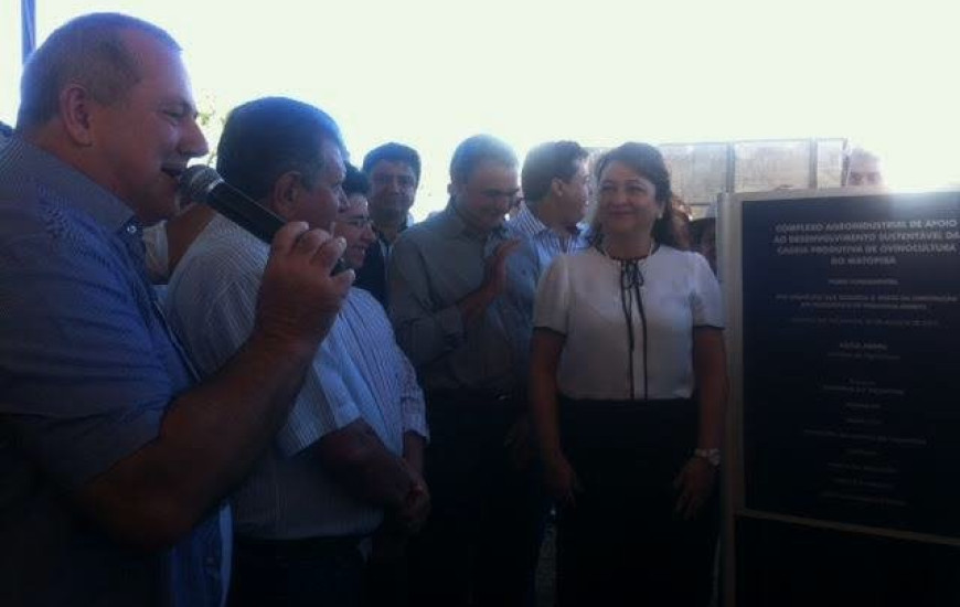 Kátia Abreu e Omar Hennemann em Aliança