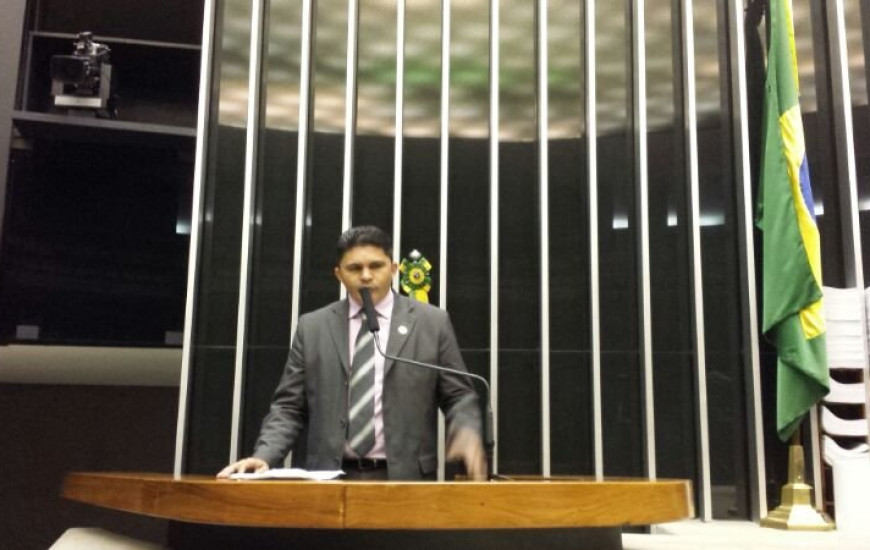 Major Negreiros, na Câmara Federal