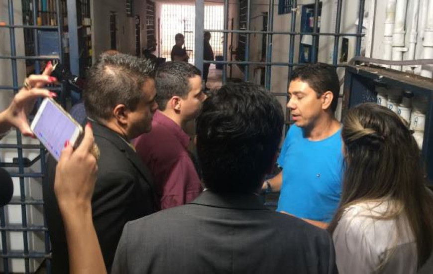 Cadeia de Augustinópolis está superlotada 