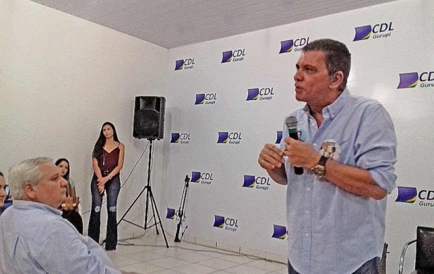 Amastha fala a empresários de Gurupi