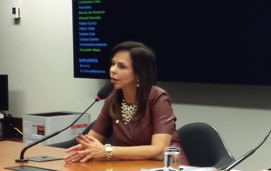 Deputada federal Profª Dorinha