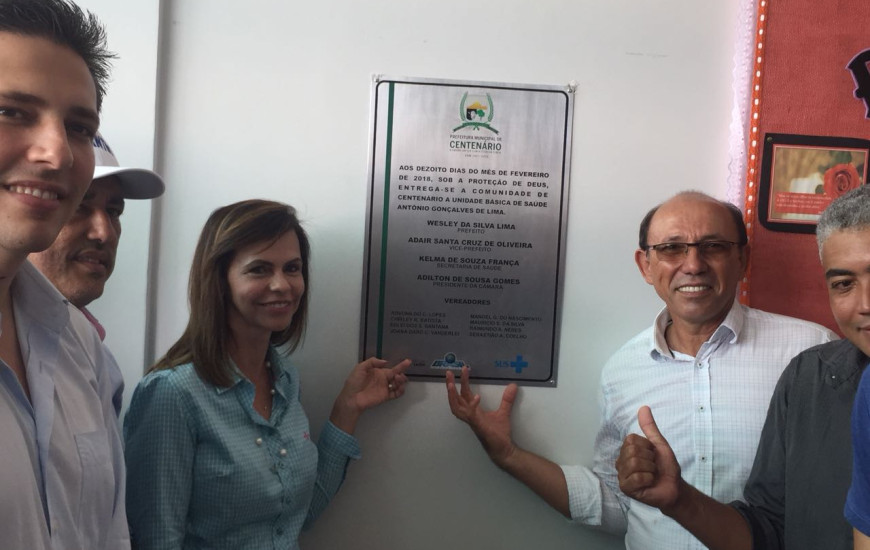 Inauguração da UBS Centenário