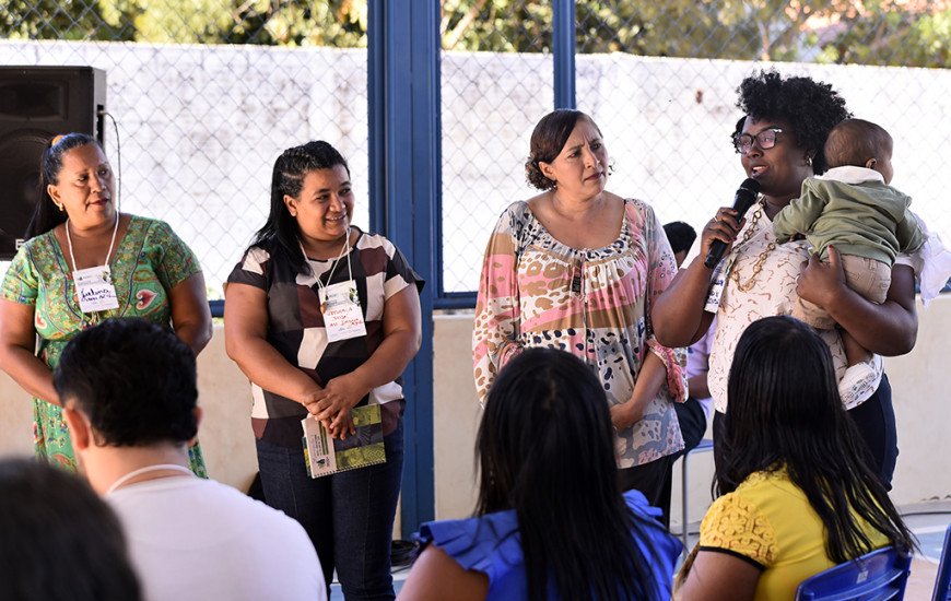 Oficina na comunidade quilombola Mumbuca