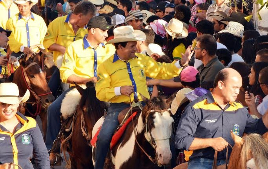 Damaso participou da cavalgada