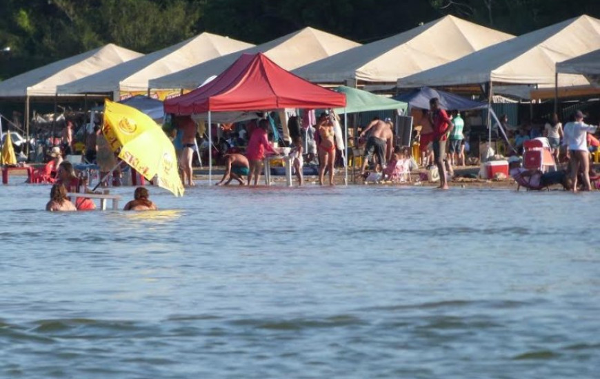 Praia é localizada a 65 km de Guaraí