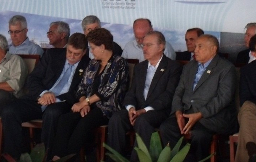 Inauguração da Usina Estreito
