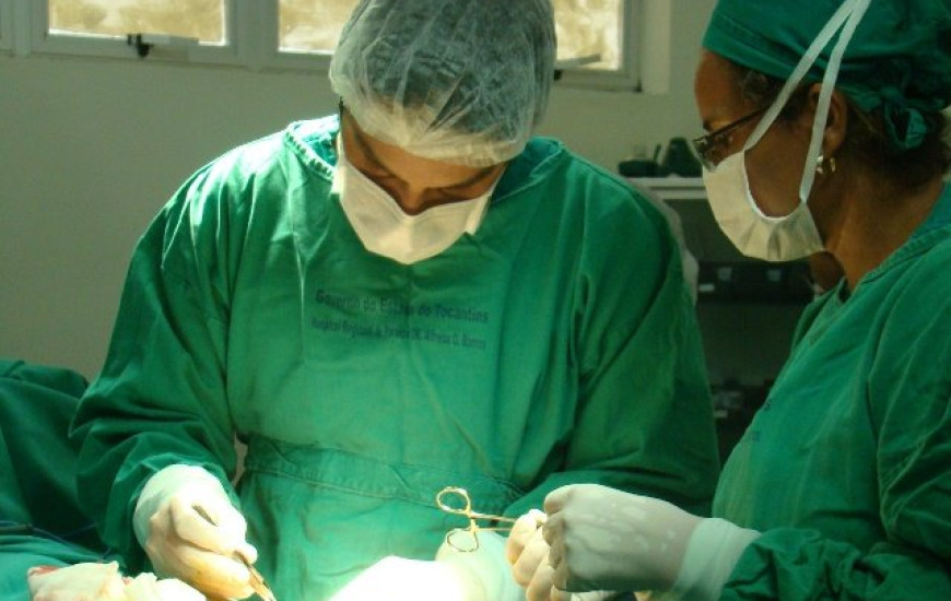 Primeira cirurgia de enxerto