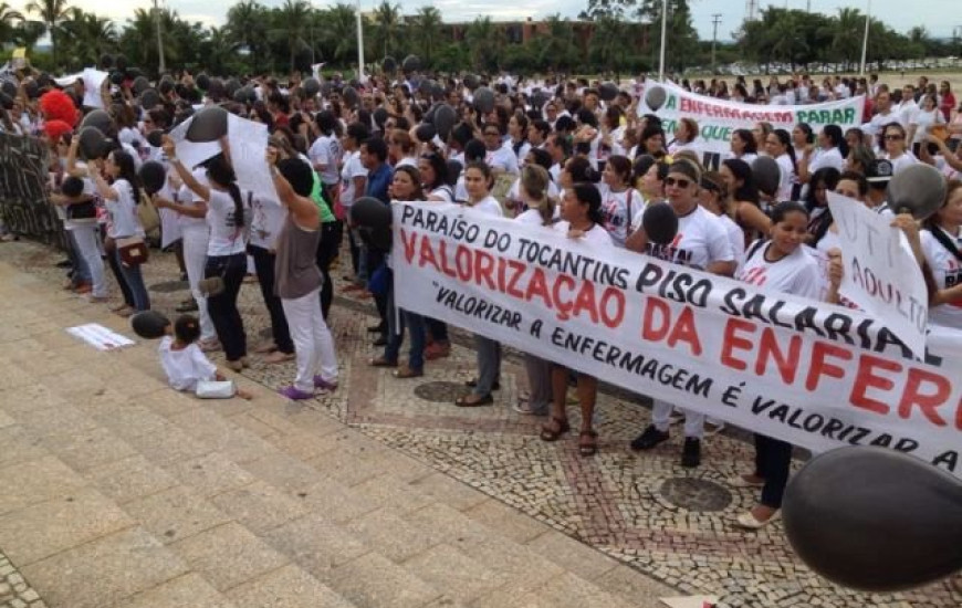 Sindicato faz mobilização