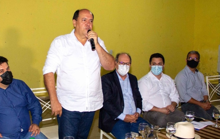 Gipão agradeceu a todos que participaram do lançamento da pré-candidatura