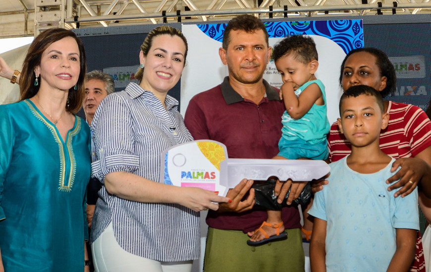 Entrega do Recanto das Araras I