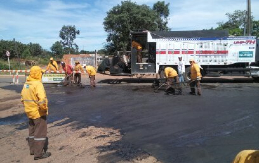 Obras devem terminar em 30 dias