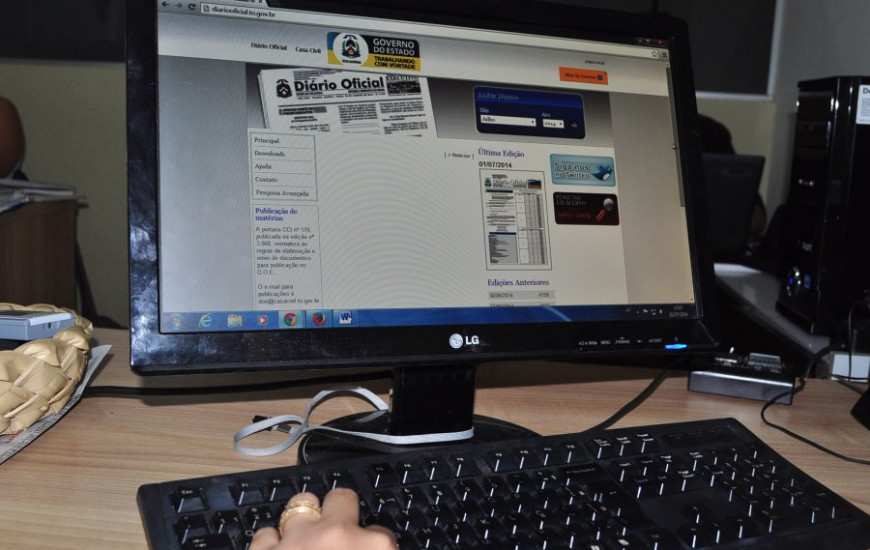 Decreto foi publicado no Diário Oficial do Estado