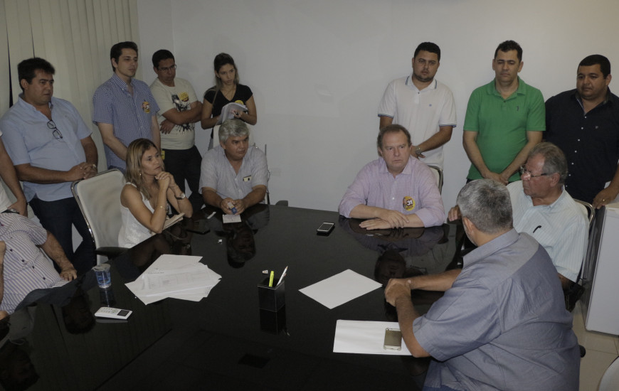 Candidato esteve reunido com associações representativas do transporte