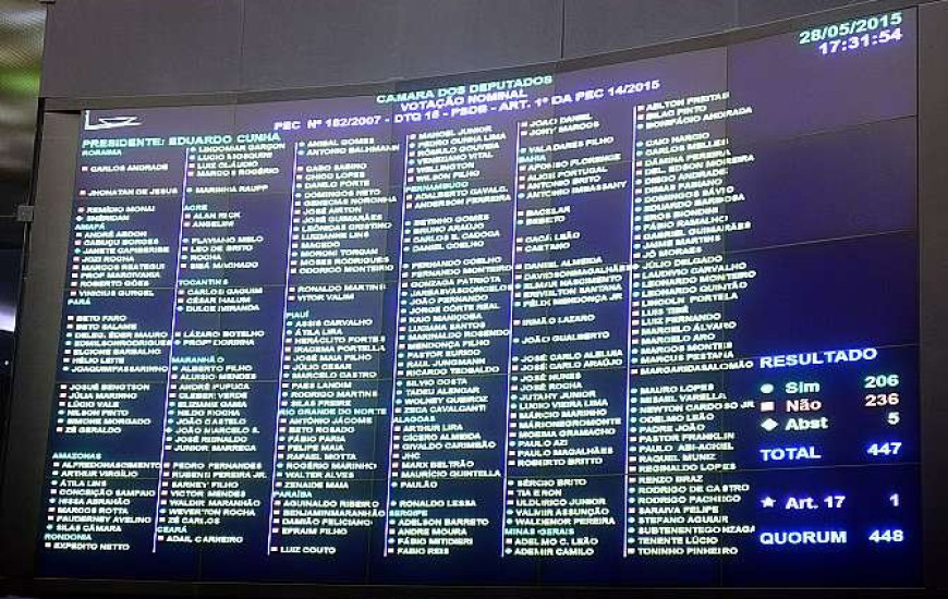 Sessão para análise e discussão, Reforma Política