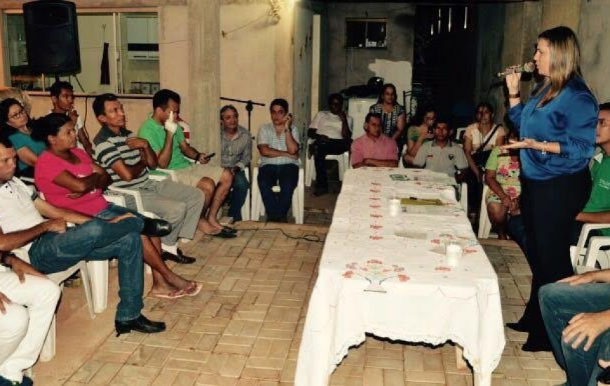 Vice-governadora promove filiações