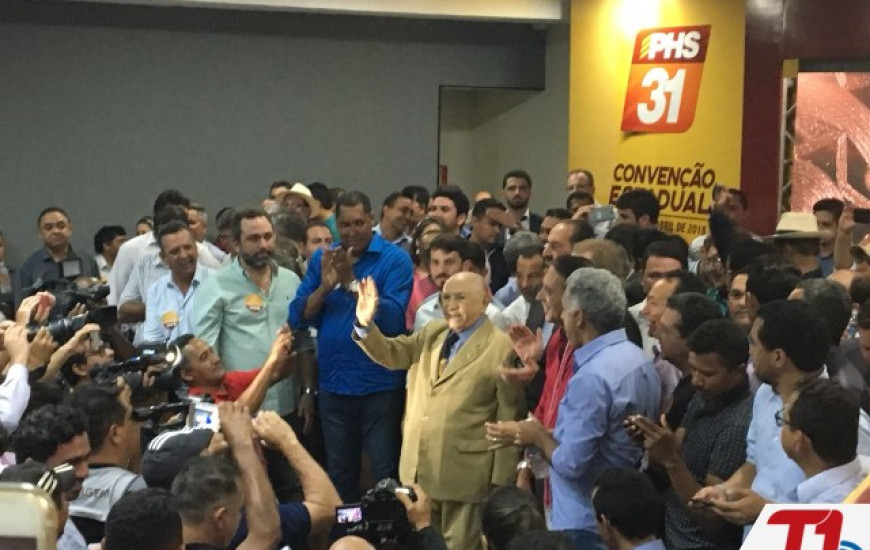 Siqueira Campos participa de convenção do PHS