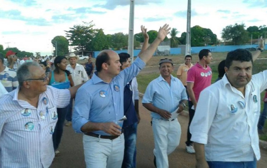 Sandoval Cardoso em campanha