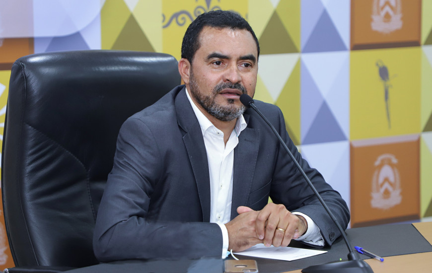 Governador em exercício, Wanderlei Barbosa 