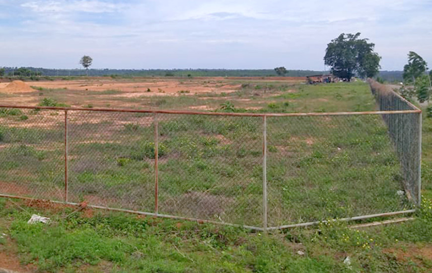 Local em que será construído o Hospital Geral de Araguaína.