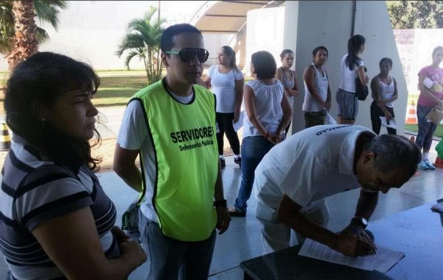 DPE esteve no local de prova para informar decisão