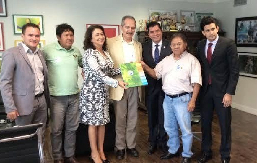 Em reunião, Amastha defendeu o projeto