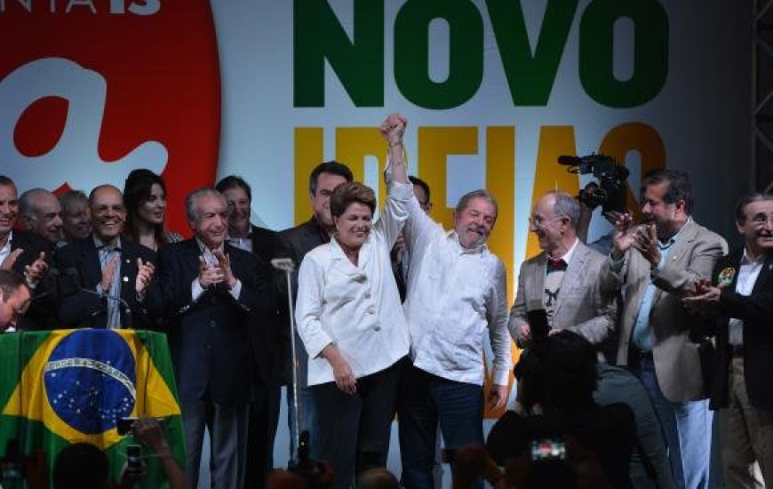 Dilma agradeceu o apoio de Lula