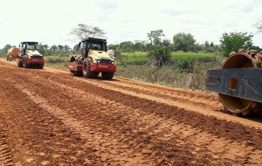 Após desgaste, trechos tiveram que ser reconstruídos 