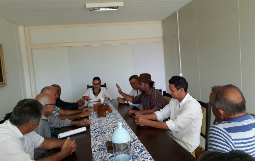 Kátia recebeu lideranças em seu gabinete em Palmas nesta sexta, 23