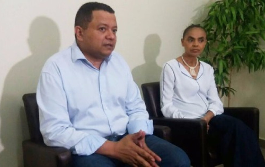 Márlon Reis e Marina Silva