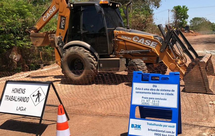 Obras acontecerão durante toda a semana