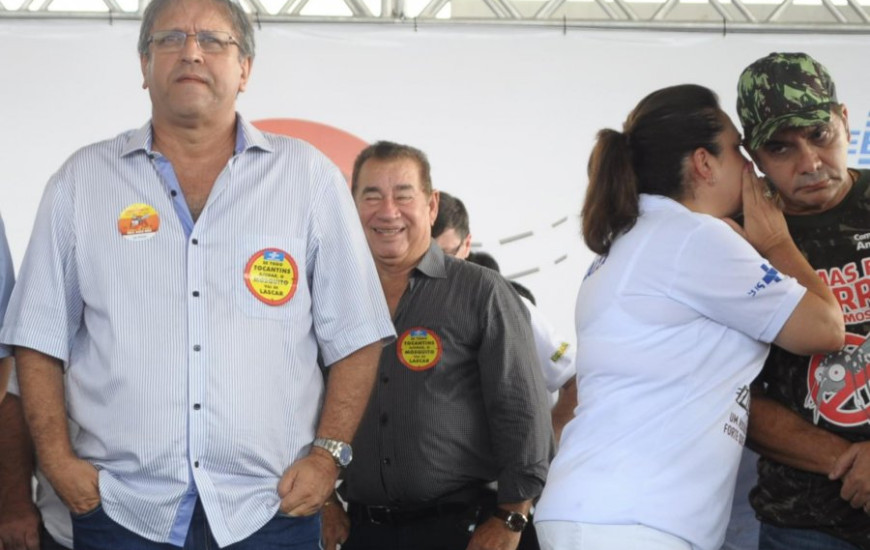 Kátia tenta amenizar clima entre Amastha e Miranda