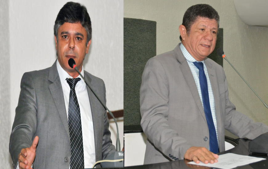 Deputados Eduardo Bonagura e Ivory de Lira