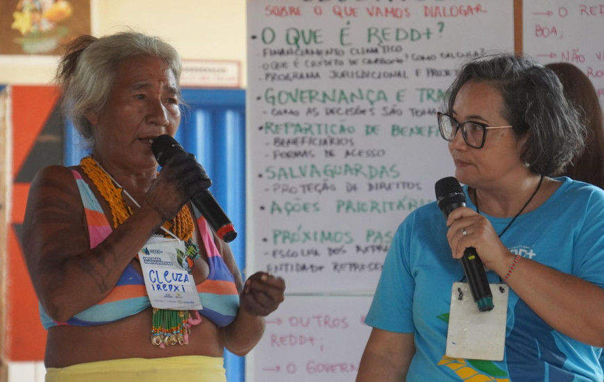 Ultima etapa de oficinas ocorreu com os Apinajé
