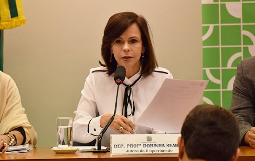 Deputada federal Professora Dorinha